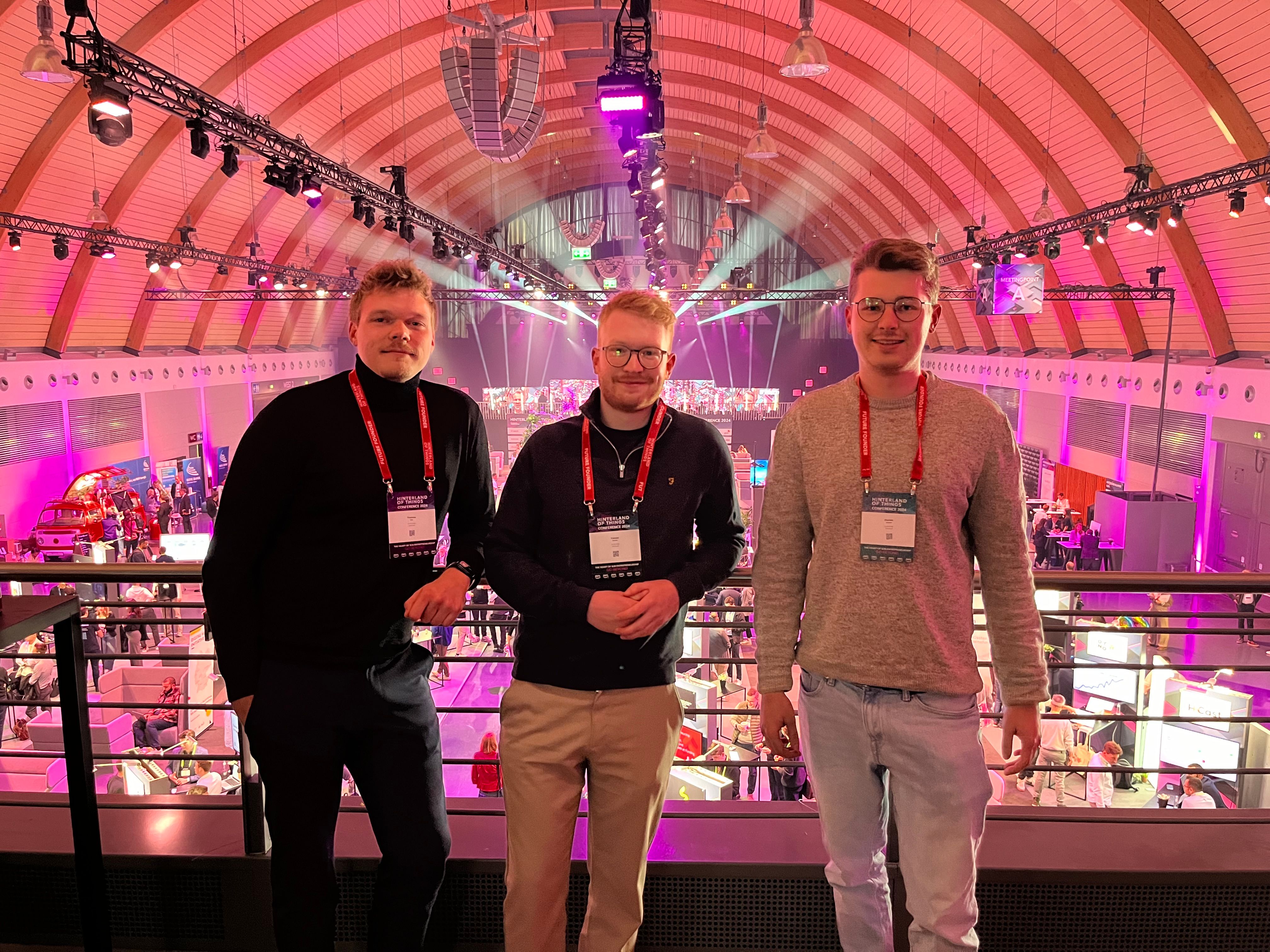 lowcloud Team - Thomas, Fabian und Florian