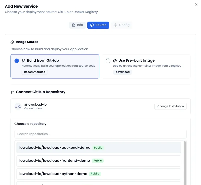 Git push. Wir deployen.