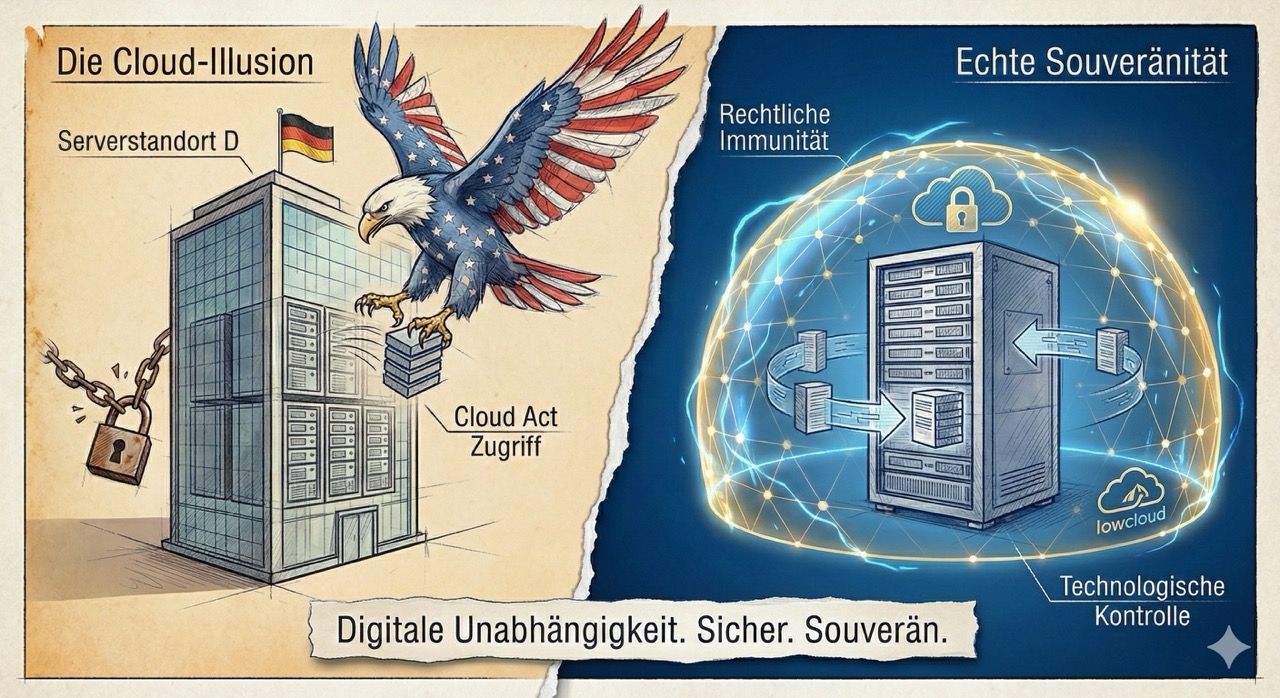 The Cloud Illusion: Why a Server Location in Germany Doesn’t Guarantee Digital Sovereignty