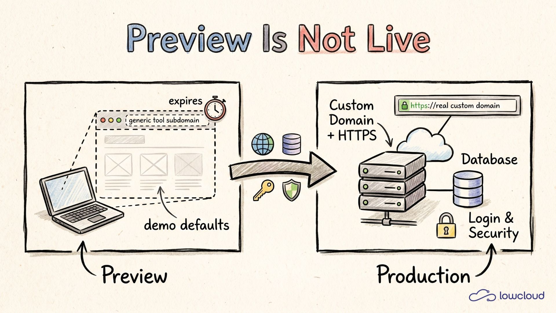 Preview ist nicht live: KI-App richtig deployen