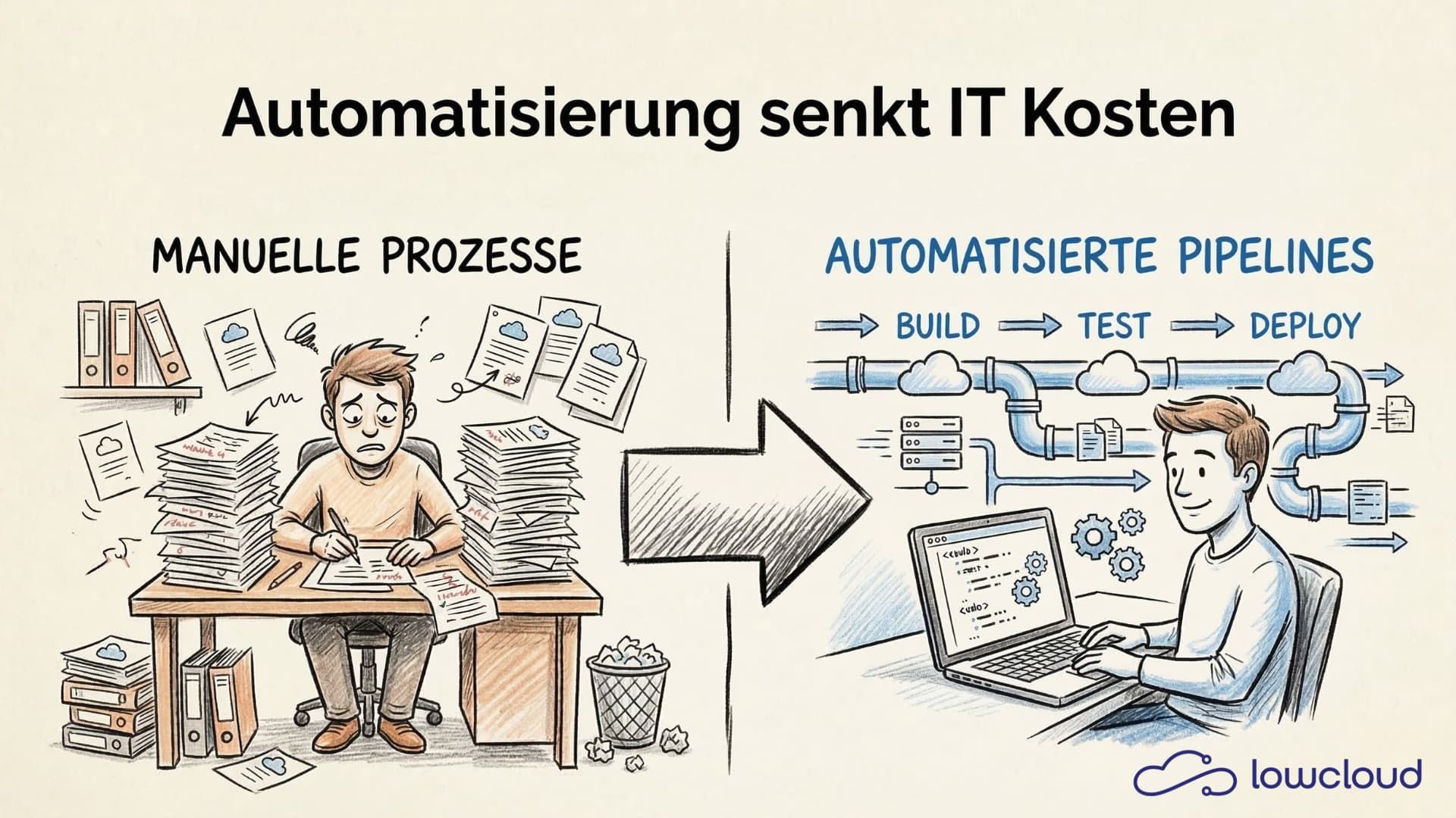 IT-Kosten senken durch Automatisierung: Der größte Hebel