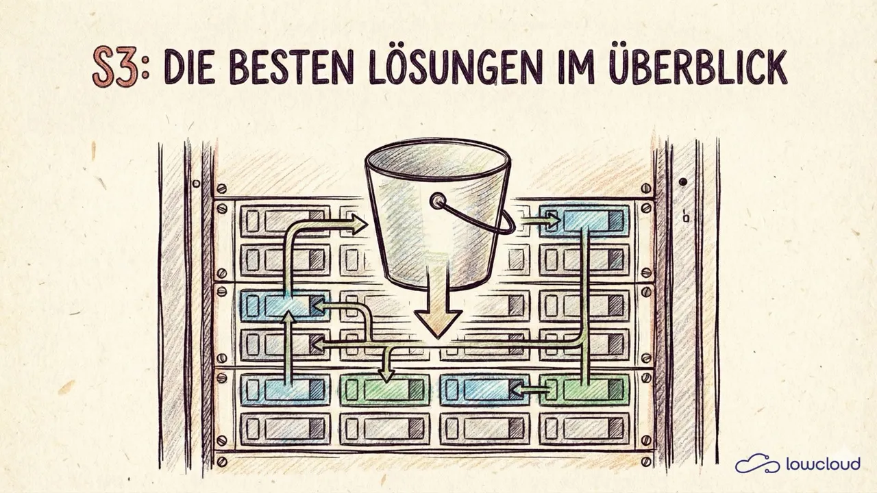S3-Compatible Object Storage: The Best Solutions at a Glance