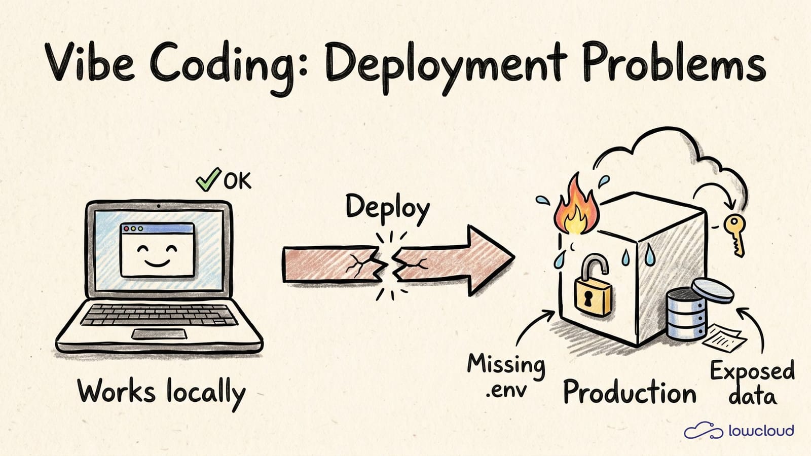 Vibe Coding: The Typical Deployment Problems