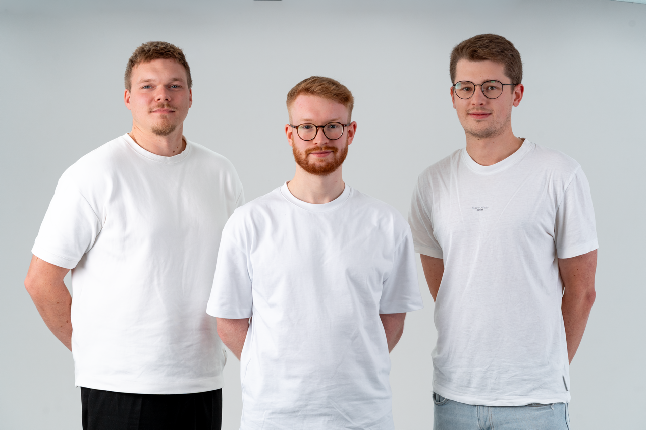 Das lowcloud Team: Thomas Ens, Fabian Sander und Florian Karbus